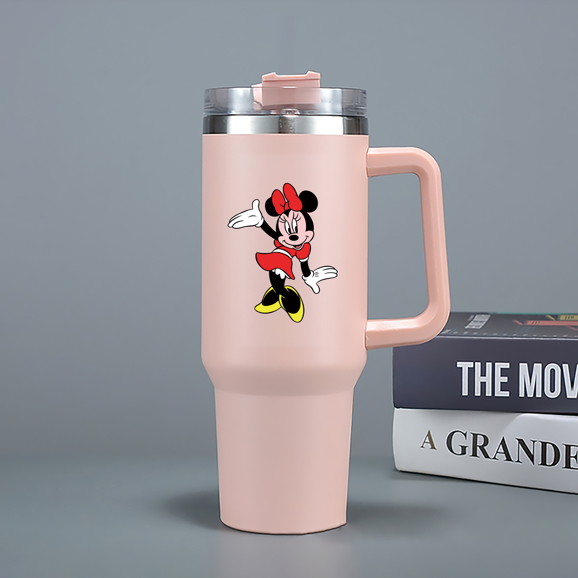 （画像用） ミッキーマウス Mickey Mouse 1200mL車用タンブラー（カラープリント）